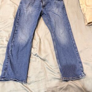 Levi's Relaxed Fit Blue Jeans for Men - 38 x 30 (28)